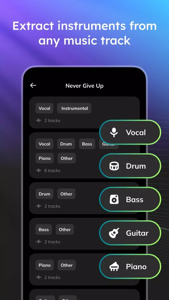 Vocal Remover - Musiclab Screenshots