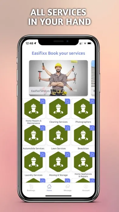 Easifixx Book your services سکرین شاٹس