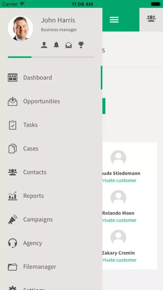 EASI'R - The Automotive CRM স্ক্রিনশট