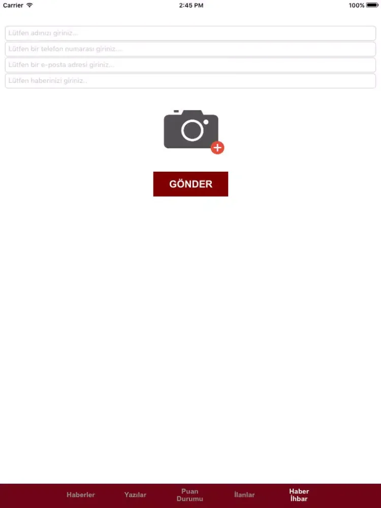 Bordo Haber iPad 应用截图