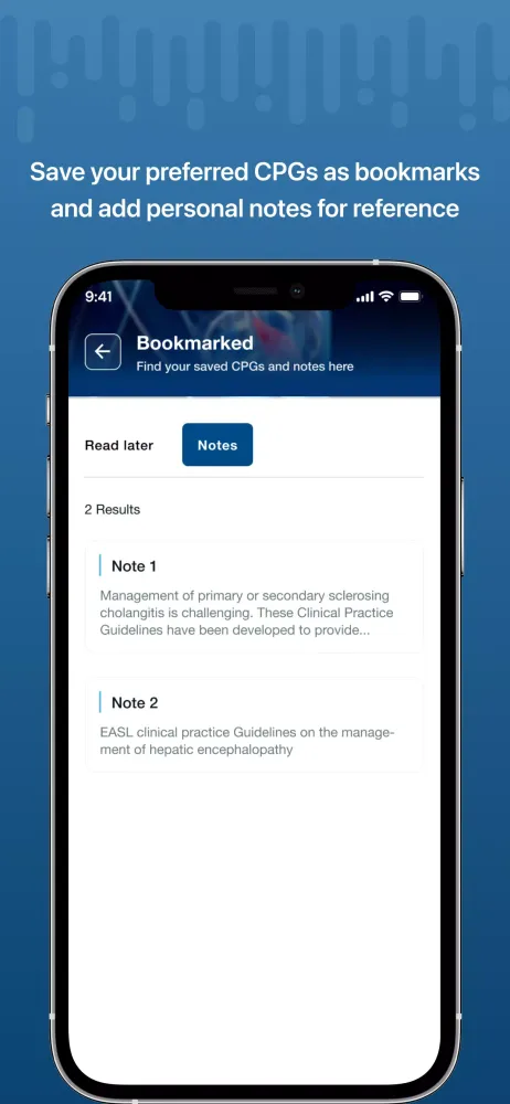 EASL Guidelines Screenshots