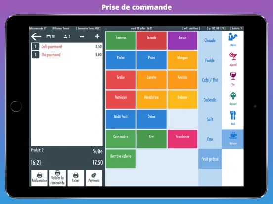 La Note - Télécommande iPad  Ekran Görüntüleri