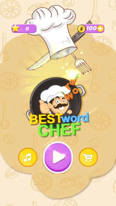 Ảnh chụp màn hình của Best Word Chef