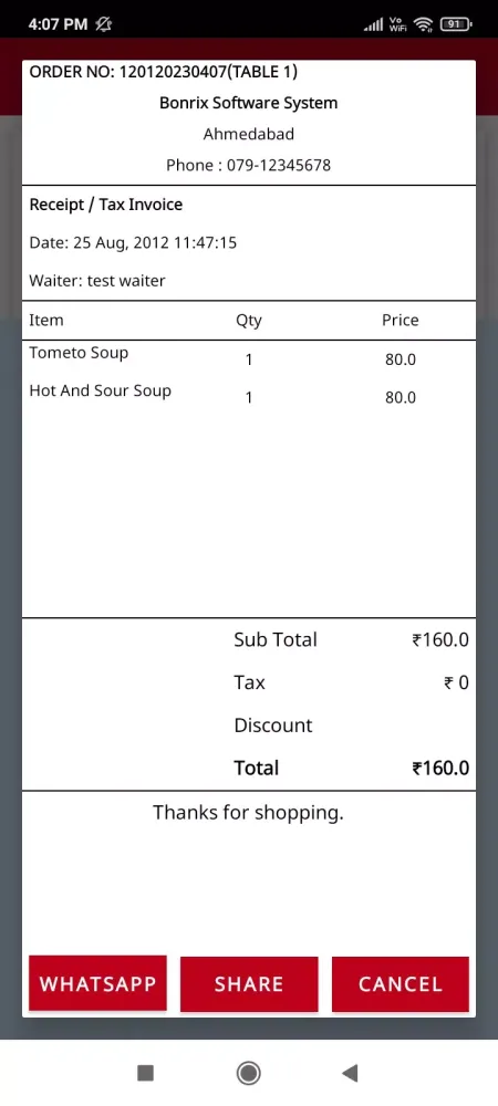 Waiter Take Order - Restaurant Screenshots