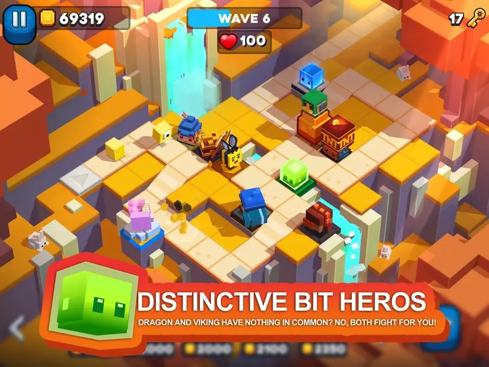 Defend the Bits! iPad  Screenshots