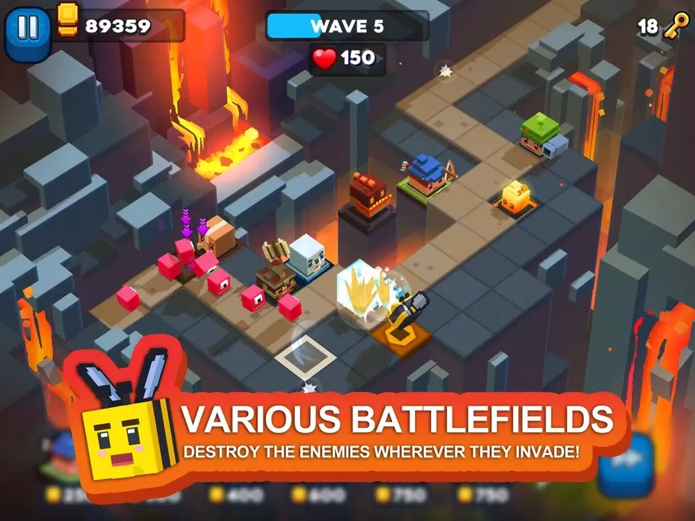 Defend the Bits! iPad  Screenshots