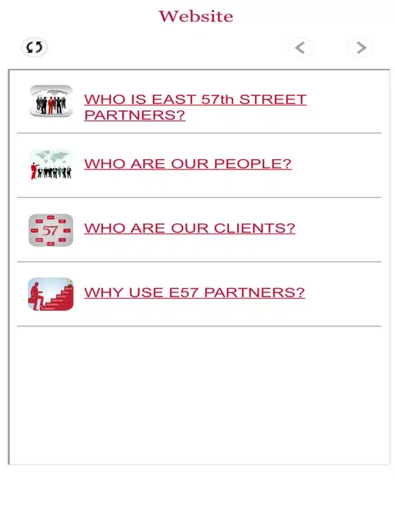 ภาพหน้าจอของ East 57th Street Partners iPad 