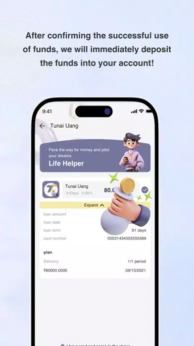 Tunai Uang - Pinjaman Online Ekran Görüntüleri