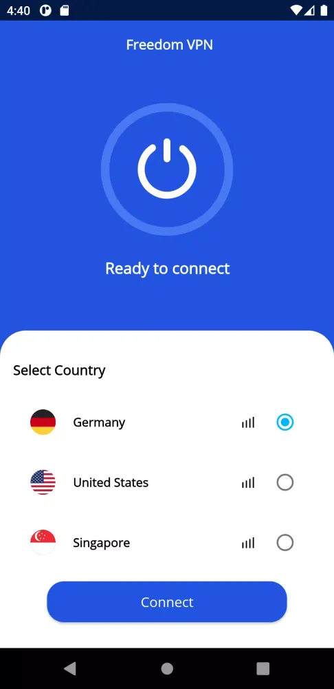 Freedom VPN Screenshots