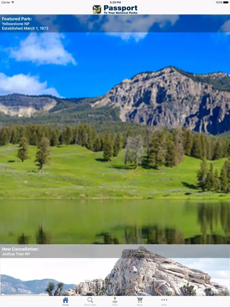 Capturas de pantalla de Passport: Your National Parks iPad 