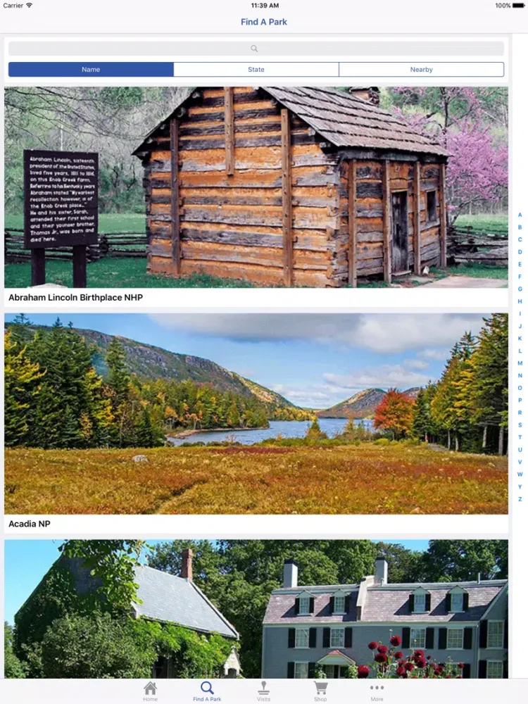 Capturas de pantalla de Passport: Your National Parks iPad 