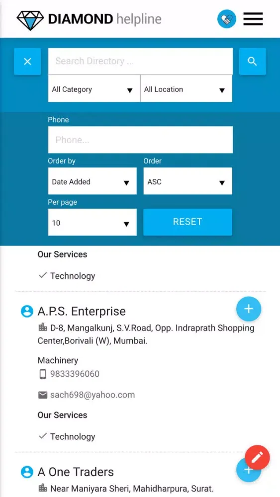 Diamond helpline স্ক্রিনশট