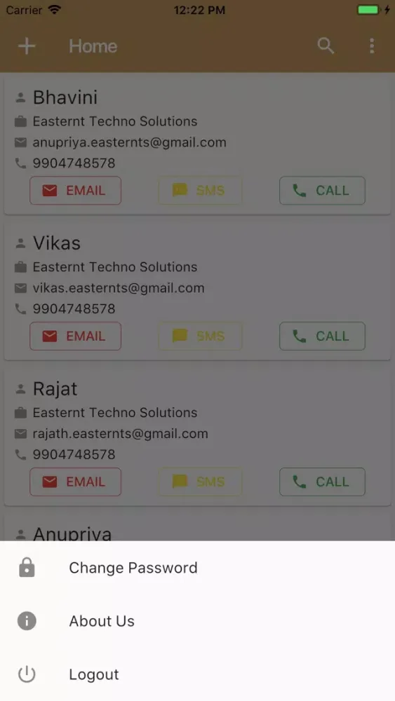 F9 CRM Ekran Görüntüleri