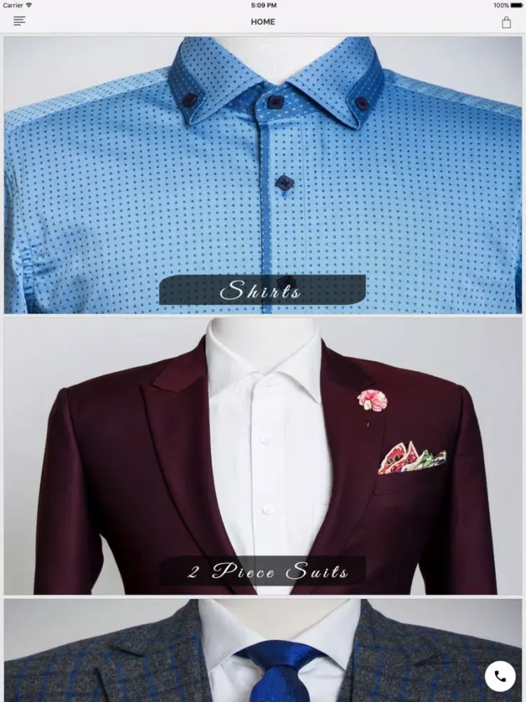 Captures d'écran de Tailored Inc UAE iPad 