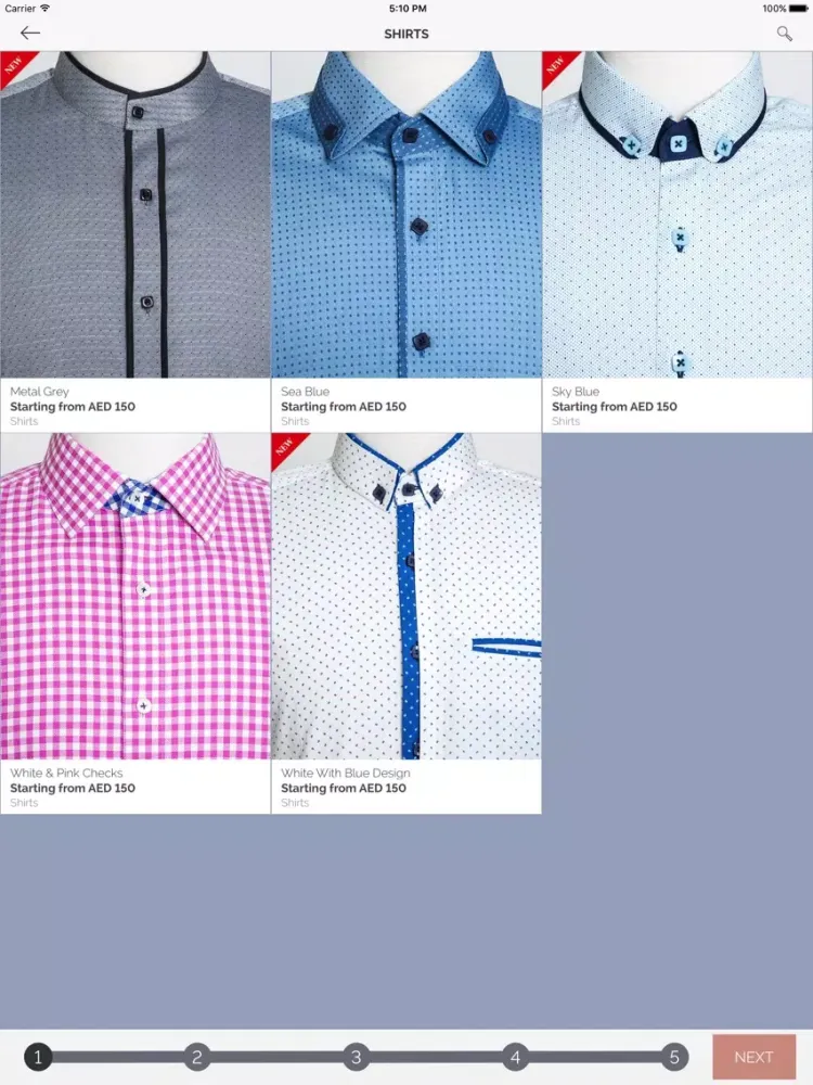 Captures d'écran de Tailored Inc UAE iPad 