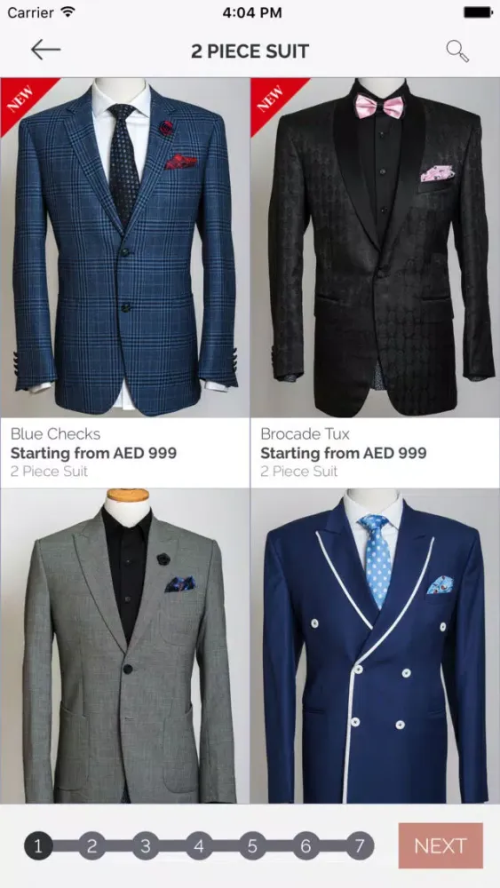 Captures d'écran de Tailored Inc UAE