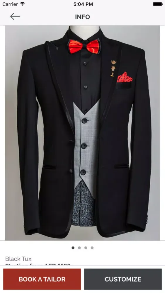 Captures d'écran de Tailored Inc UAE