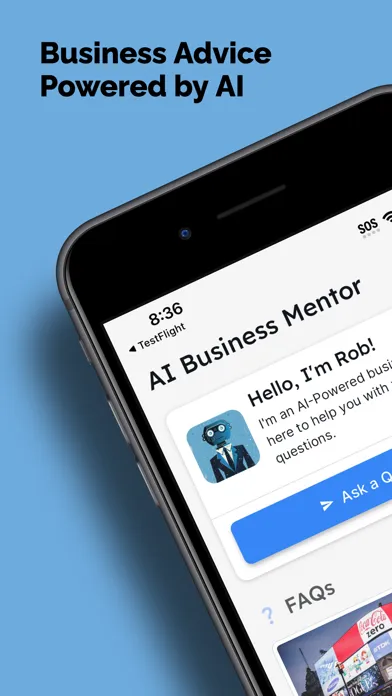 ภาพหน้าจอของ Small Business AI