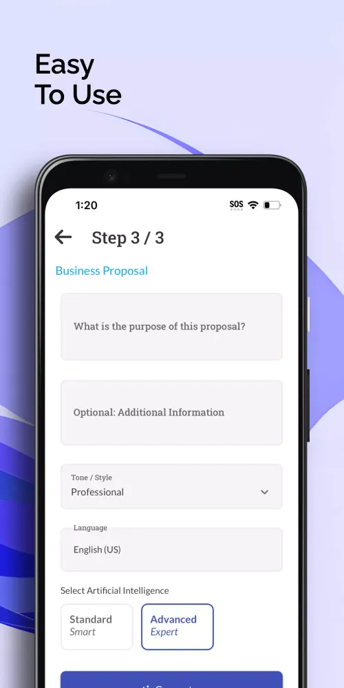 AI Proposal Generator & Writer Ekran Görüntüleri