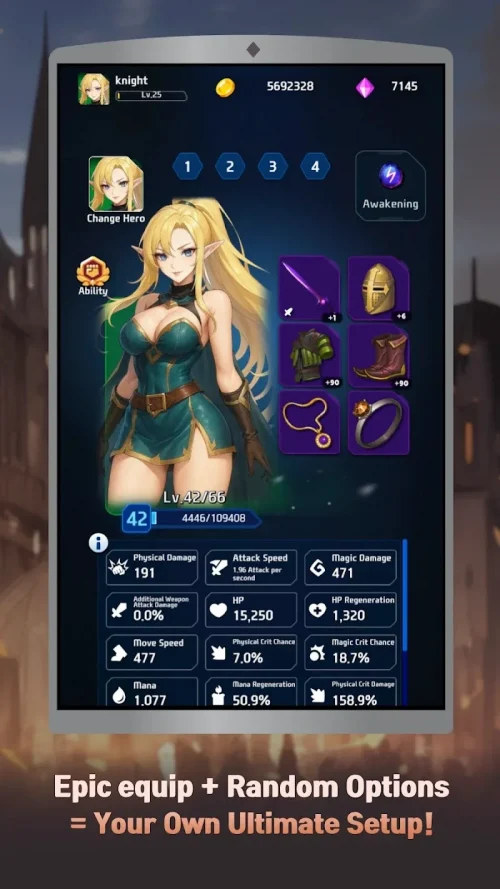 Arcane Knight : Idle RPG-screenshot-4