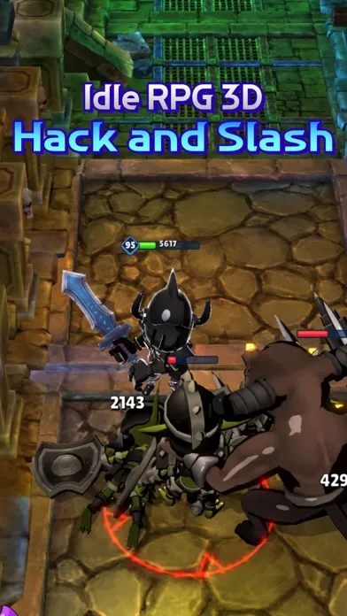 Capturas de tela do Grow Knight : Idle RPG