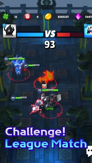 Capturas de tela do Grow Knight : Idle RPG