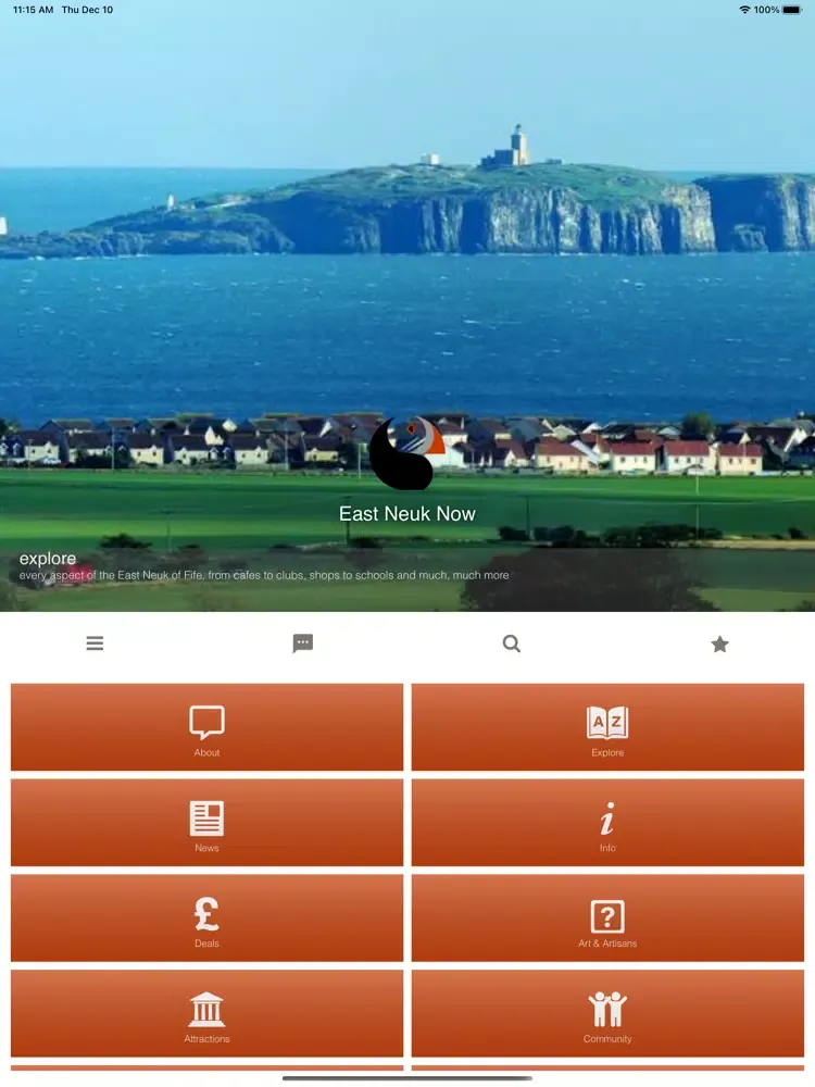 East Neuk Now iPad  Screenshots