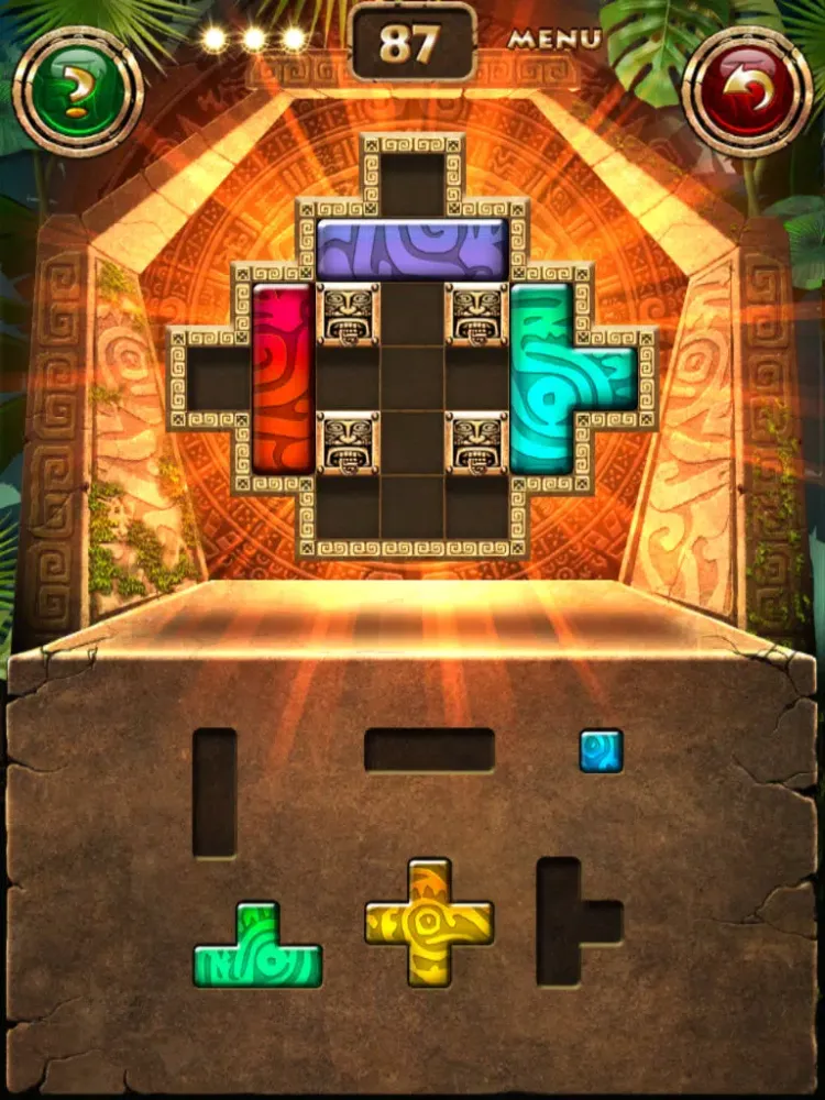 Montezuma Puzzle Lite iPad  स्क्रीनशॉट
