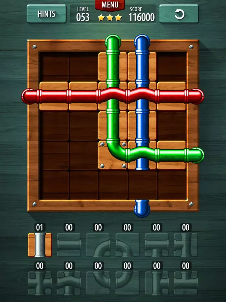 Pipe Puzzle Lite iPad 應用截圖