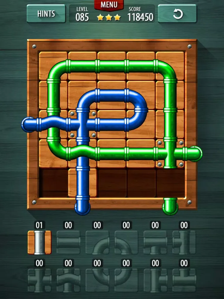 Pipe Puzzle Lite iPad 應用截圖