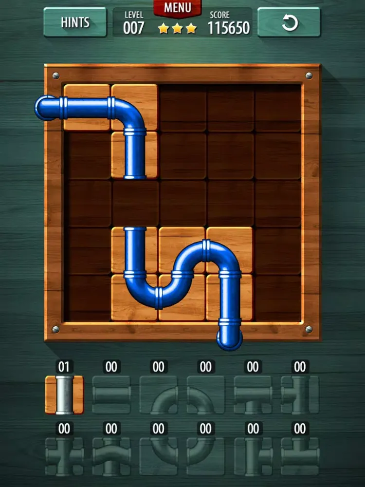 Pipe Puzzle Lite iPad 應用截圖