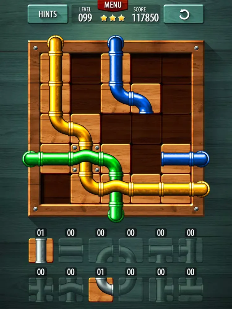 Pipe Puzzle Lite iPad 應用截圖