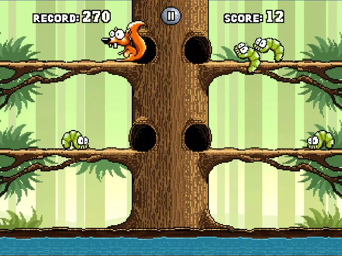 Squirrel vs Worms iPad 應用截圖