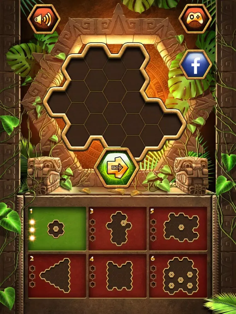 Скриншоты Montezuma Puzzle 3 Lite iPad 