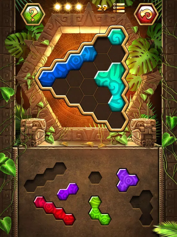 Скриншоты Montezuma Puzzle 3 Lite iPad 