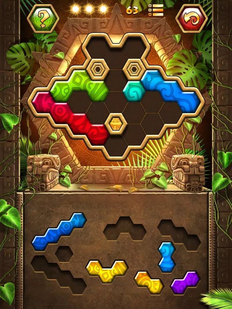 Скриншоты Montezuma Puzzle 3 Lite iPad 