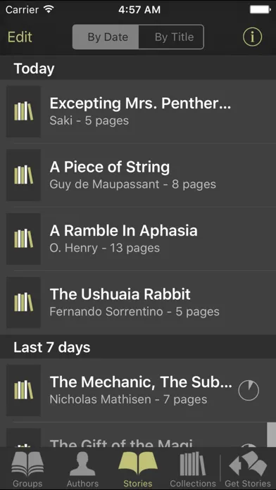 تصاویر Short Stories eReader