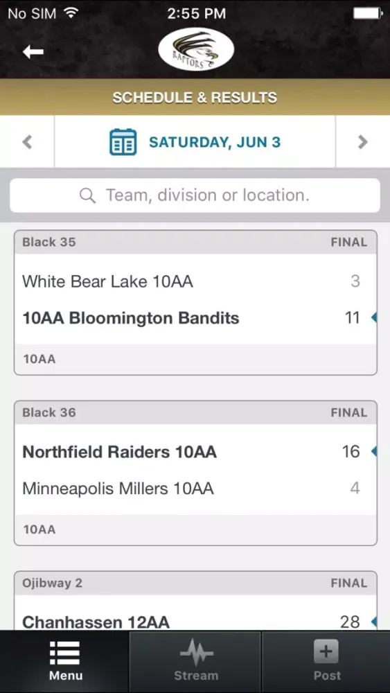 East Ridge Tourney স্ক্রিনশট
