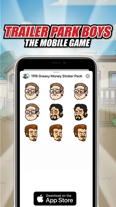 TPB Greasy Money Sticker Pack应用截图