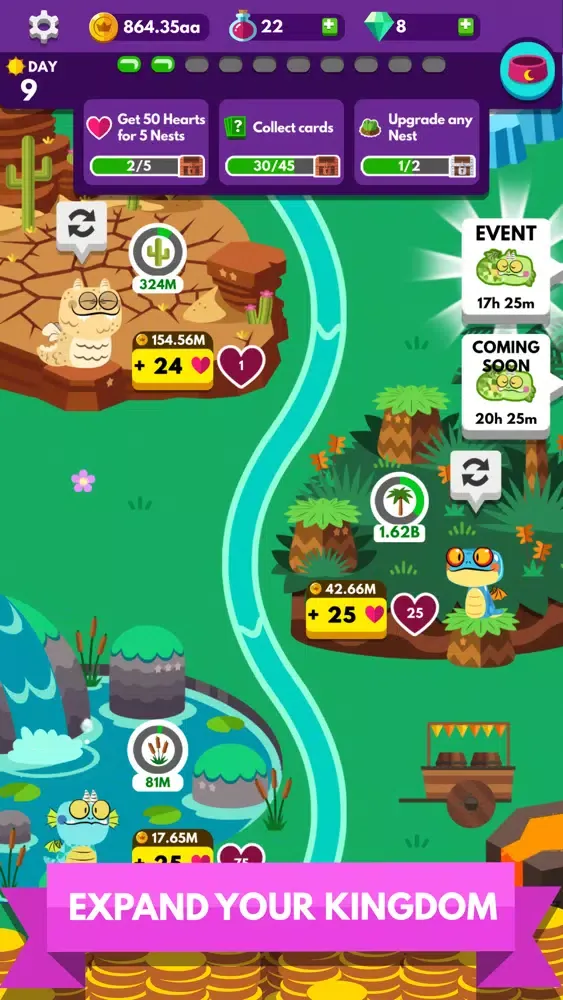 Tangkapan skrin Dragon Up: Idle Adventure