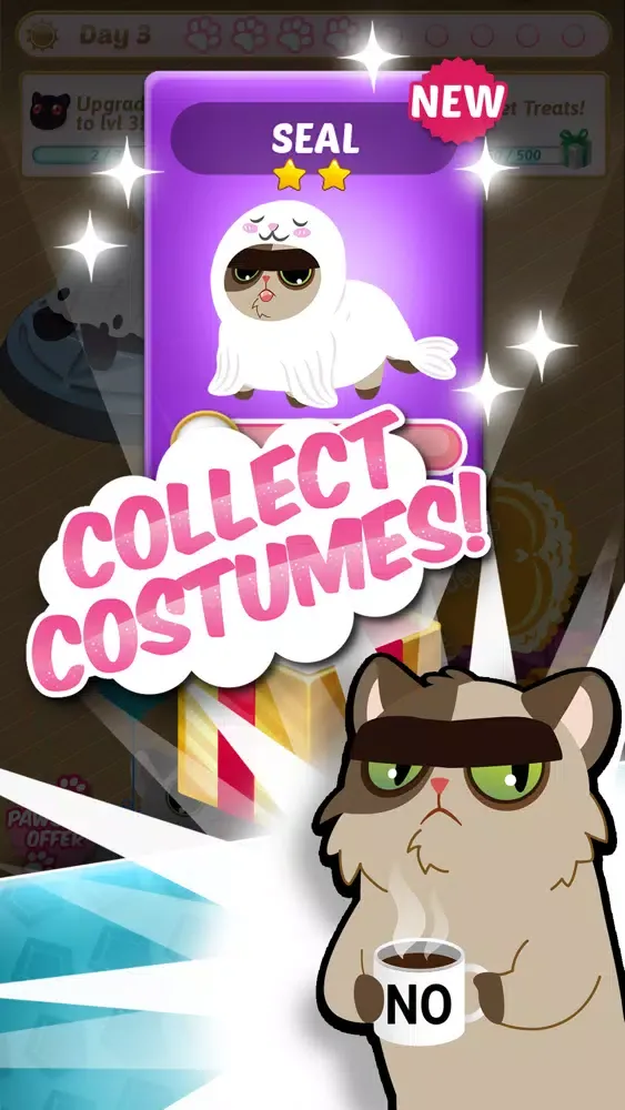 Idle Cat Stars スクリーンショット