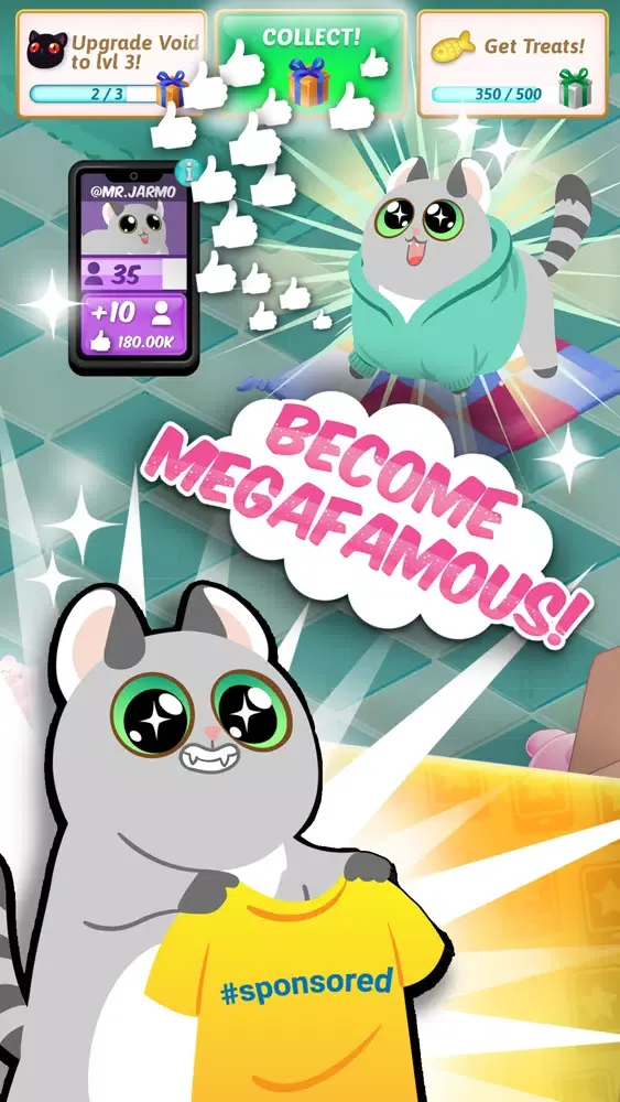 Idle Cat Stars スクリーンショット
