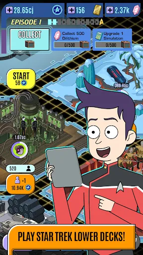 Star Trek Lower Decks Mobile Screenshots