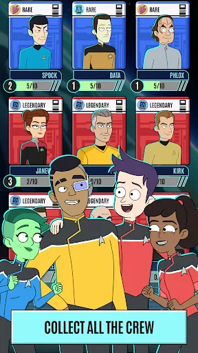 Star Trek Lower Decks Mobile Screenshots
