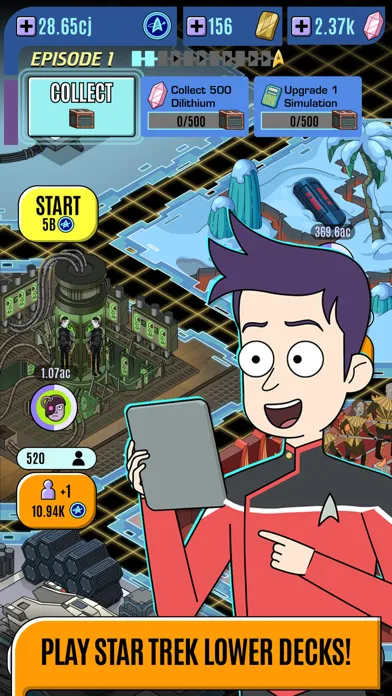 Скриншоты Star Trek Lower Decks Mobile