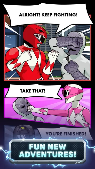 Capturas de tela do Power Rangers Mighty Force