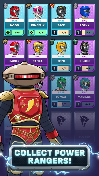 Capturas de tela do Power Rangers Mighty Force