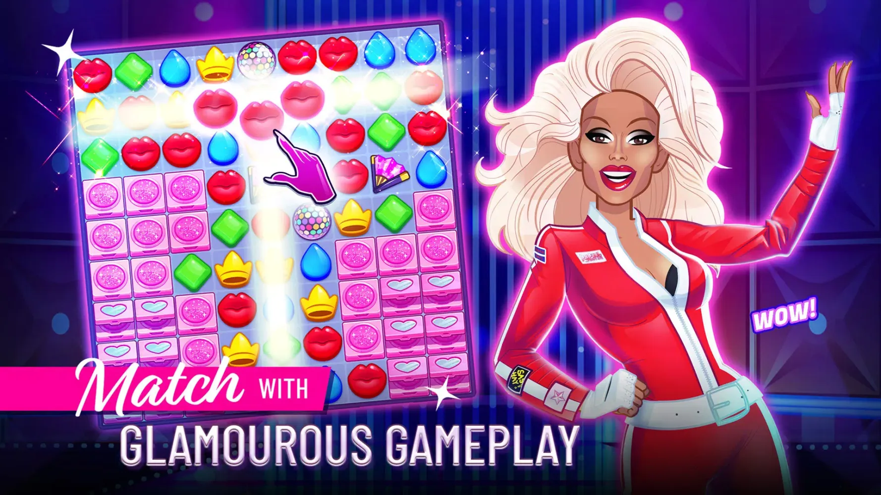 RuPaul's Drag Race Match Queen Screenshots