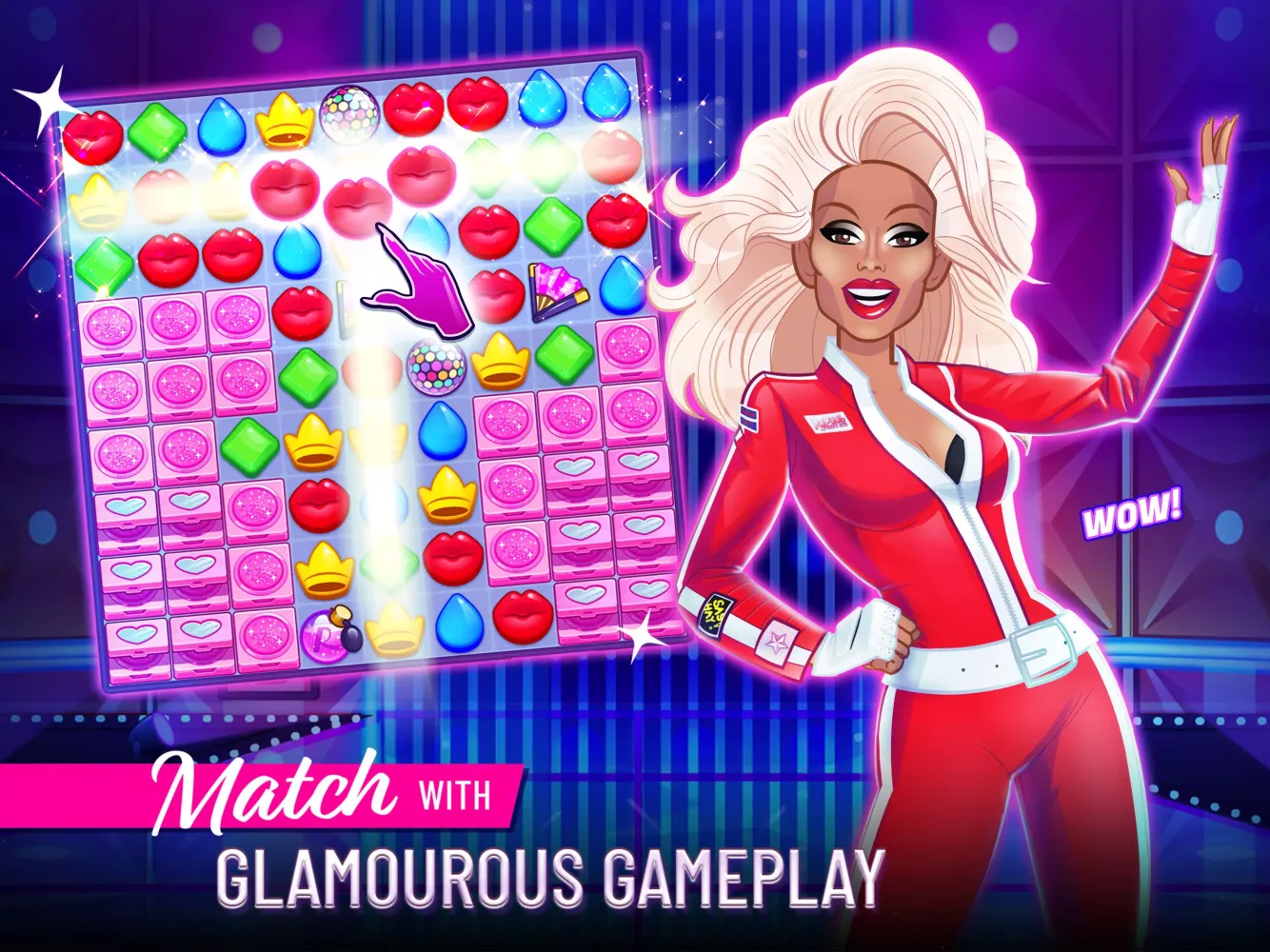 RuPaul's Drag Race Match Queen Screenshots