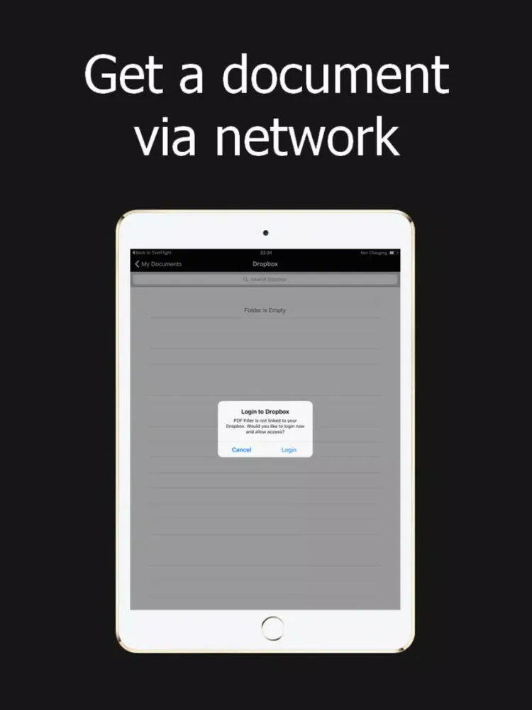 Ảnh chụp màn hình của Network PDF Form Editor and Viewer iPad 